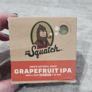 NWT Dr. Squatch Grapefruit IPA Bar Soap